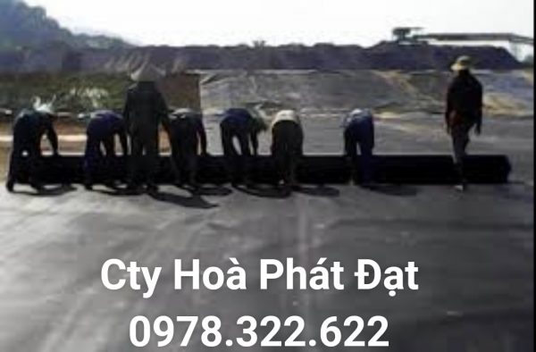 Địa chỉ cung cấp và thi công vải bạt chống thấm nước tại TP Lào Cai, bán màng chống thấm HDPE lót ao hồ tại TP Lào Cai chính hãng giá rẻ