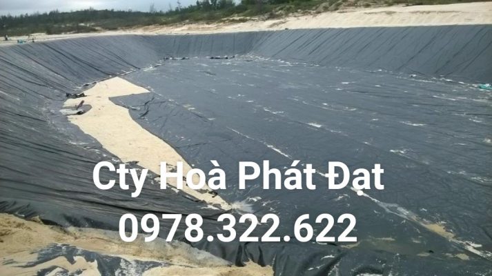 Địa chỉ cung cấp và thi công vải bạt chống thấm nước tại TP Hoà Bình, bán màng chống thấm HDPE lót ao hồ tại TP Hoà Bình chính hãng giá rẻ 