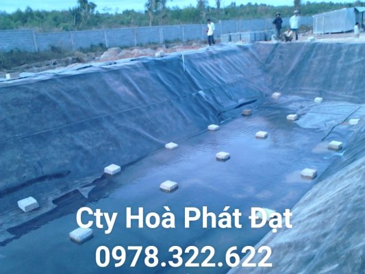 Địa chỉ cung cấp và thi công vải bạt chống thấm nước tại TP Tuy Hoà Phú Yên, bán màng chống thấm HDPE lót ao hồ tại TP Tuy Hoà Phú Yên chính hãng giá rẻ 
