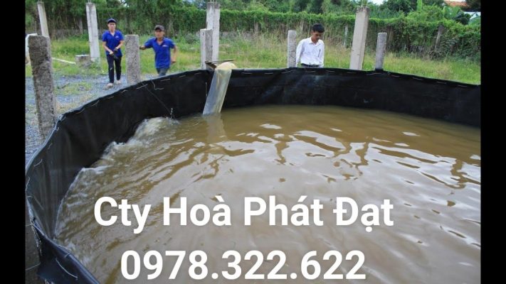 Địa chỉ cung cấp và thi công vải bạt chống thấm nước tại TP Ninh Bình, bán màng chống thấm HDPE lót ao hồ tại TP Ninh Bình chính hãng giá rẻ 
