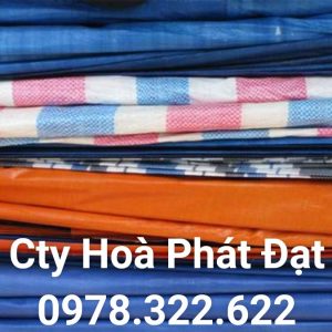 Cung cấp vải bạt giá rẻ khổ lớn nhỏ các loại tại TP Trà Vinh, bán vải bạt xanh cam lót sàn bạt che phủ bạt dùng trong xây dựng, bạt trang trại bạt nông nghiệp tại TP Trà Vinh