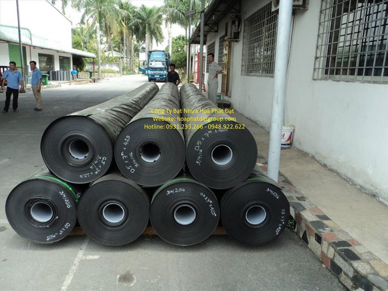 Báo giá bạt lót hồ HDPE màng chống thấm chứa nước ở tại Sơn La giá rẻ