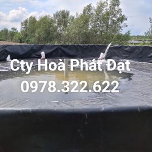 Báo giá bạt lót hồ HDPE màng chống thấm chứa nước ở tại Sơn La giá rẻ