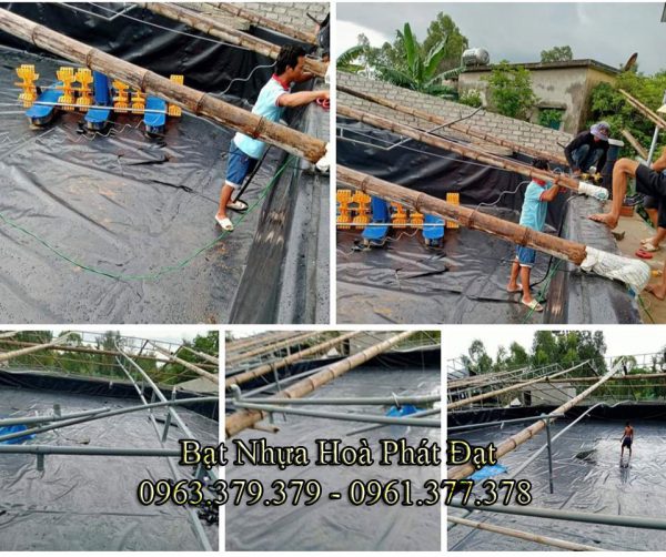 Báo giá bạt lót hồ HDPE màng chống thấm chứa nước ở tại Vĩnh Long giá rẻ